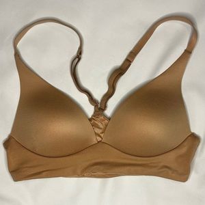 Body by Victoria Lightly lined Plunge racer back bra
